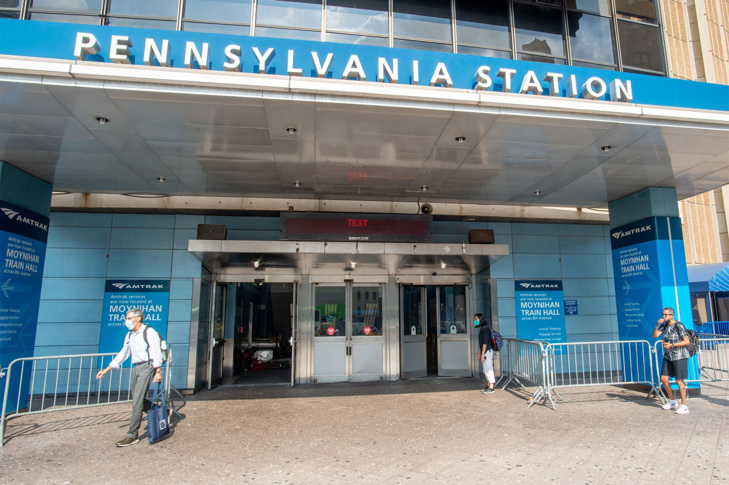 Penn Station entrance